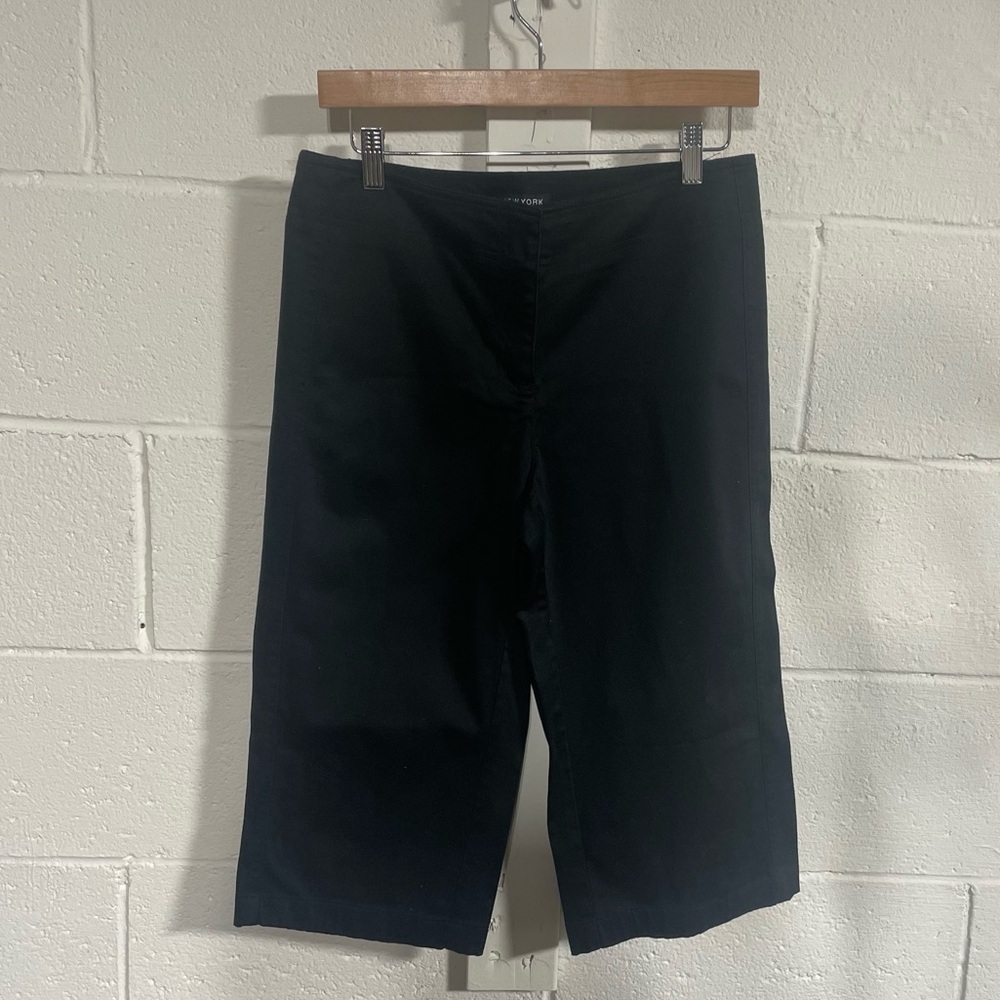 New York & Company Black Capris Pants Sz 8